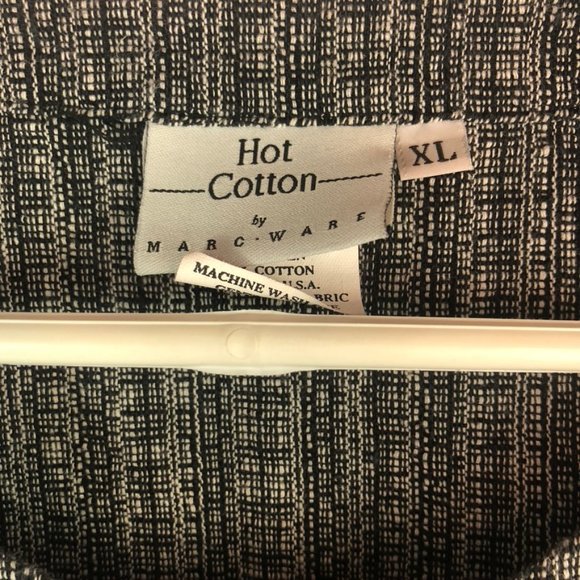 SOLD | Hot Cotton Boxy Linen Button Up - Picture 7 of 10